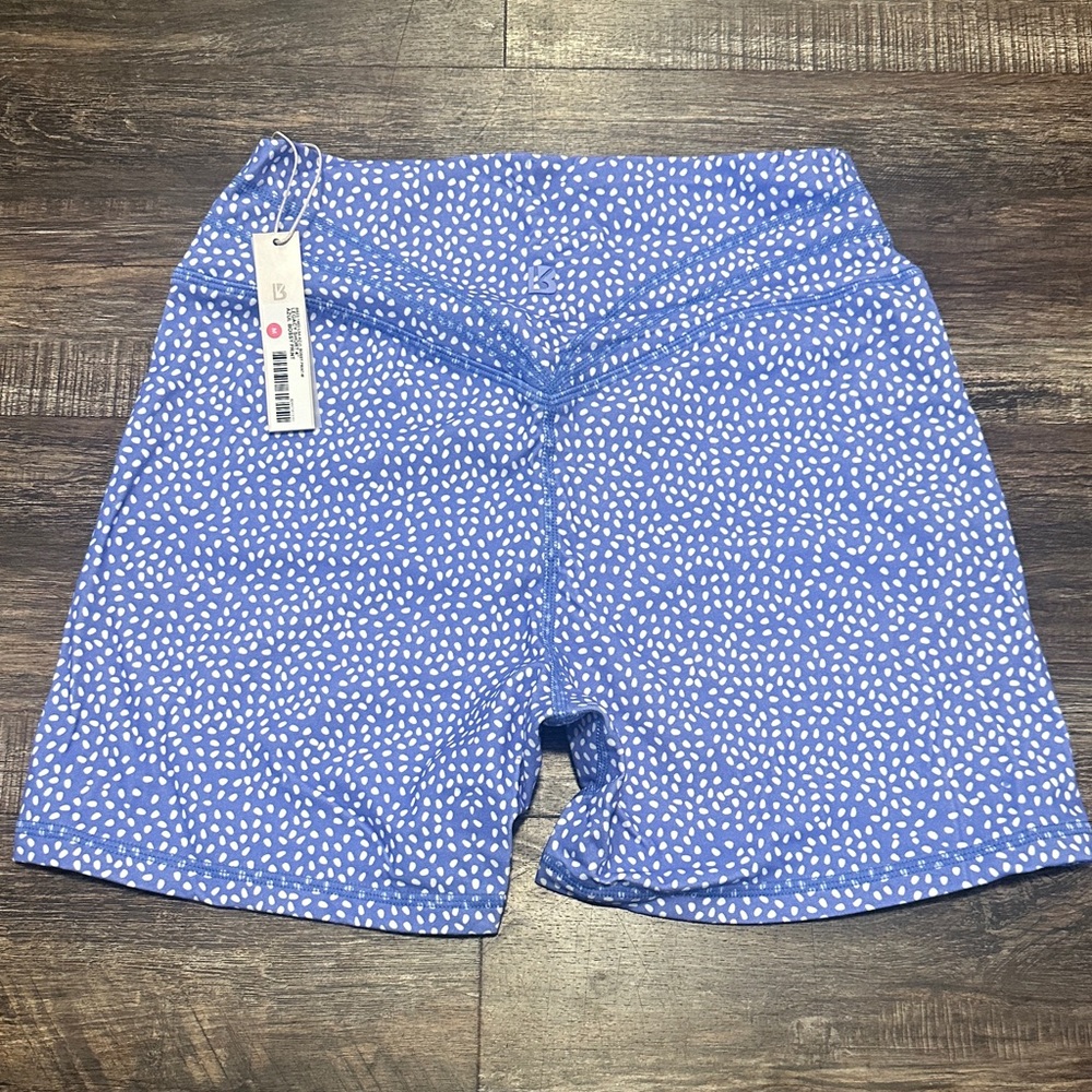 Buffbunny Azul Bossy Print Legacy Women's Shorts - Picture 2 of 2
